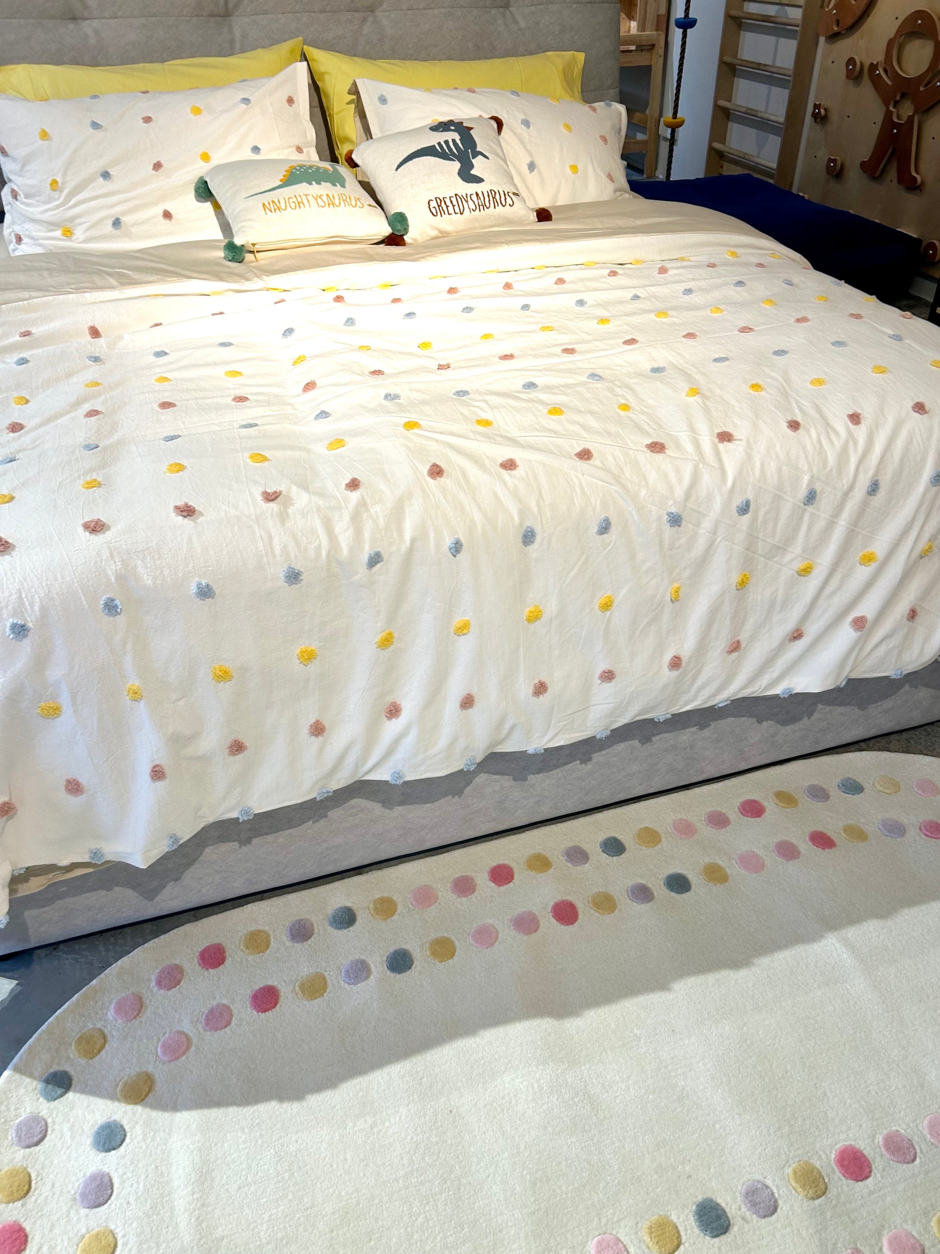 3D Confetti Play Rug