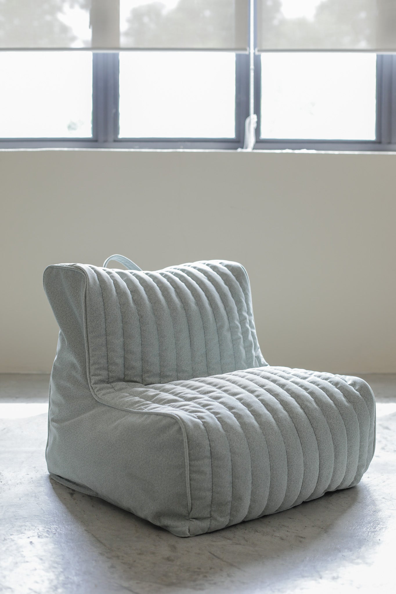 Poufy Beanbag Single Sofa - Mint