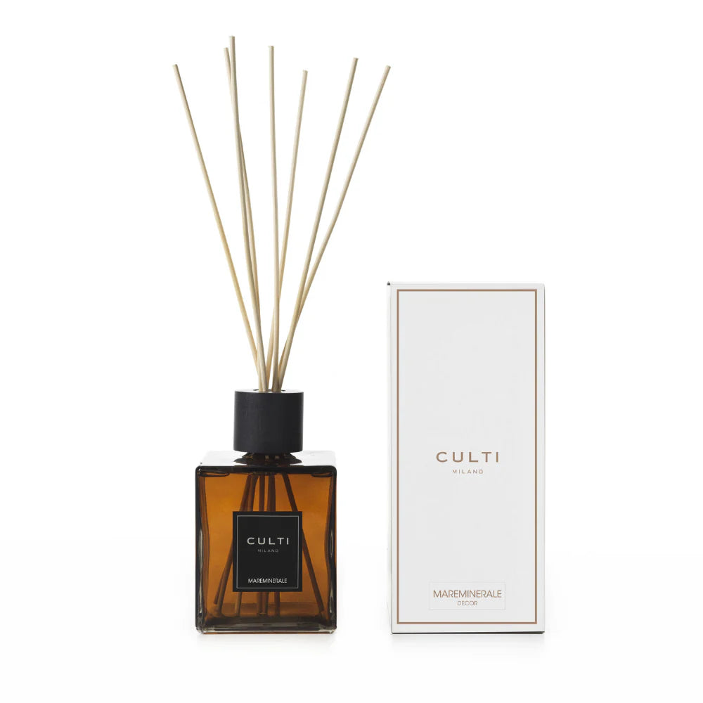 Culti Milano Decor Reed Diffuser - Mareminerale (250ml / 500ml) Aromtic Marine Scent