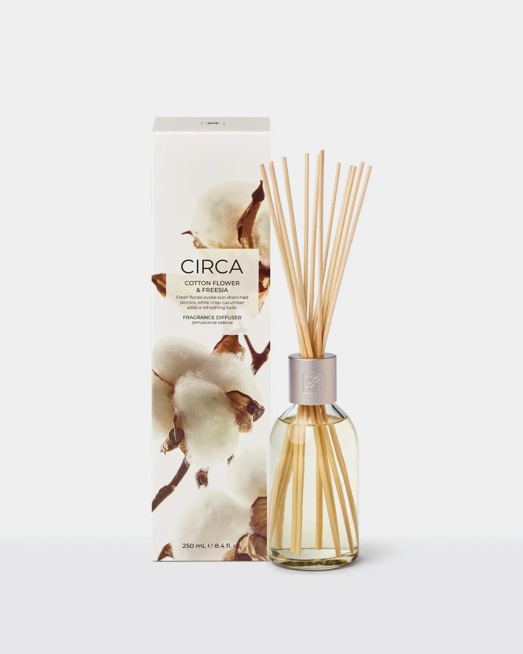 Circa Diffuser 250ml |  Cotton Flower & Freesia