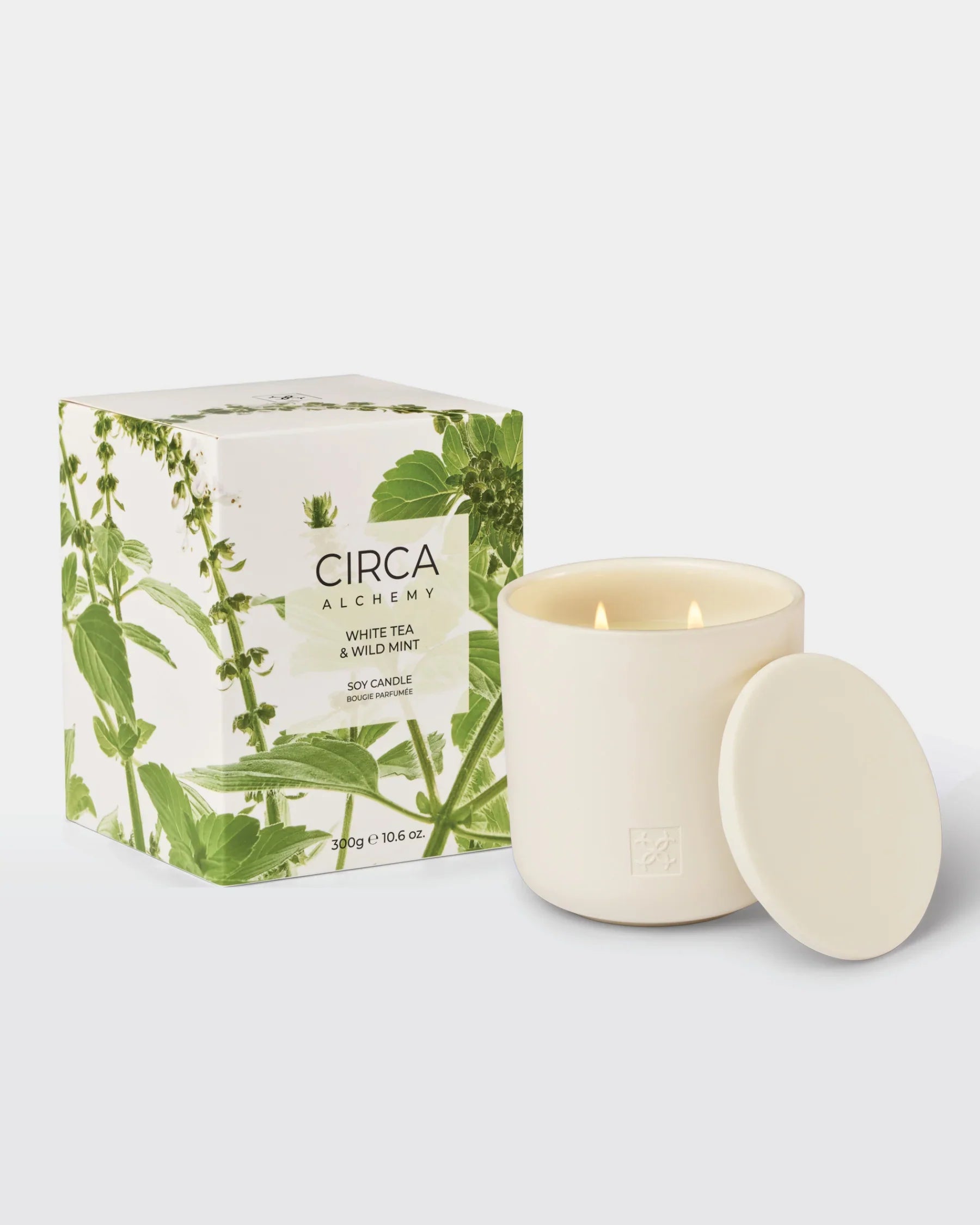 Circa Candle 350g - Kitchen Alchemy | White Tea & Wild Mint