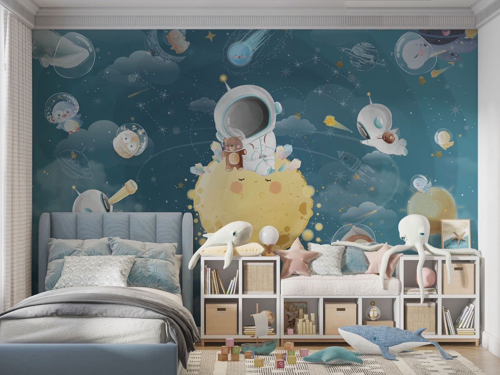Cosmic Adventure Wallpaper (per 10 sq ft.)