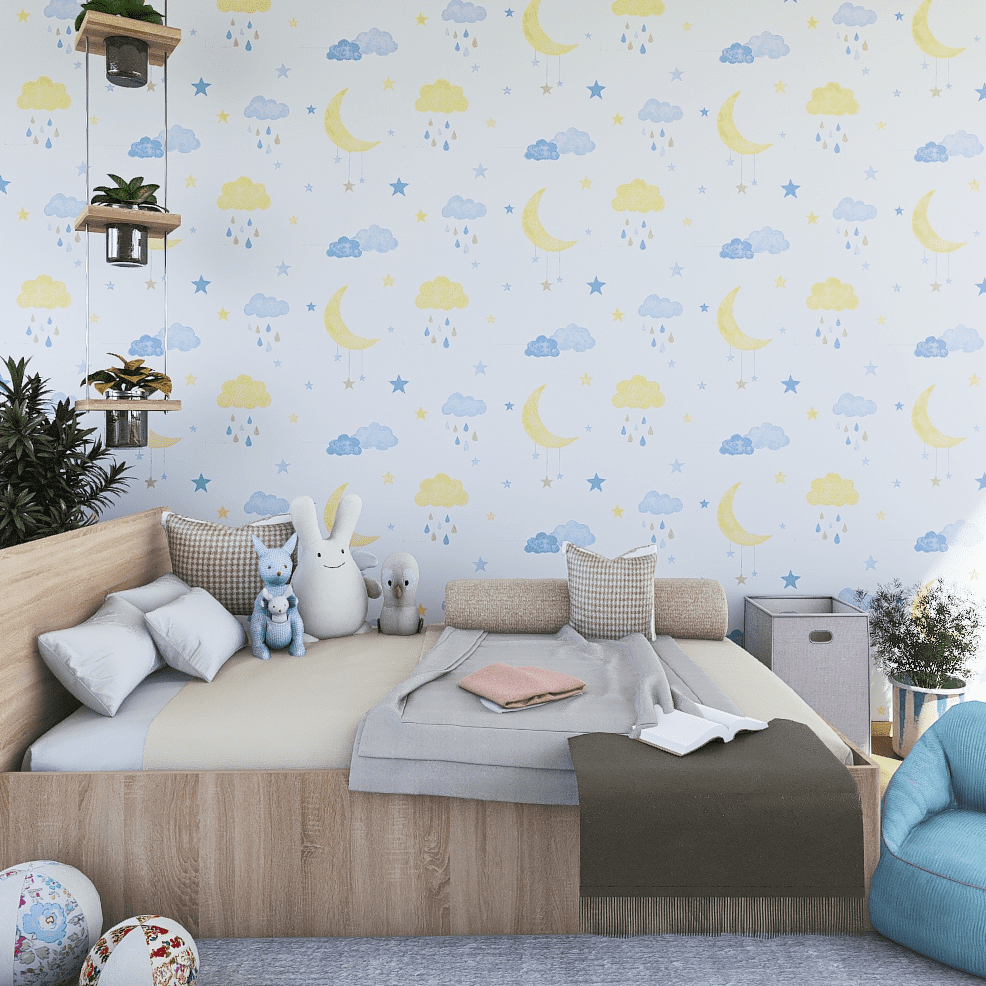 Dreamy Skies Wallpaper (per 10 sq ft.)