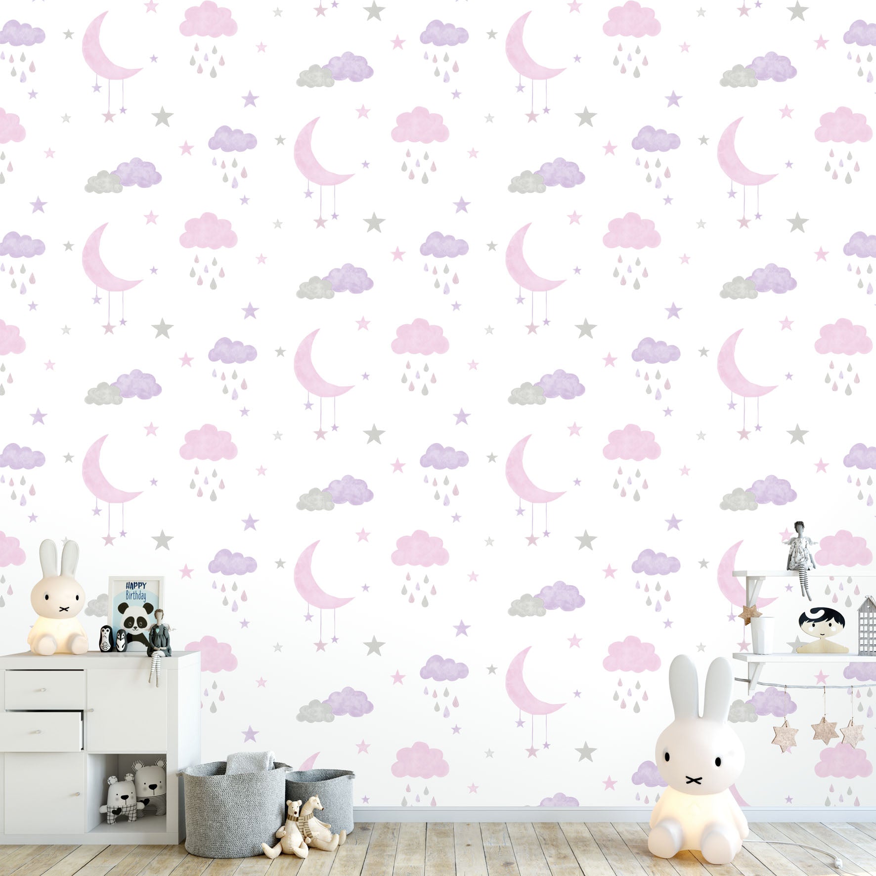 Dreamy Skies Wallpaper (per 10 sq ft.)