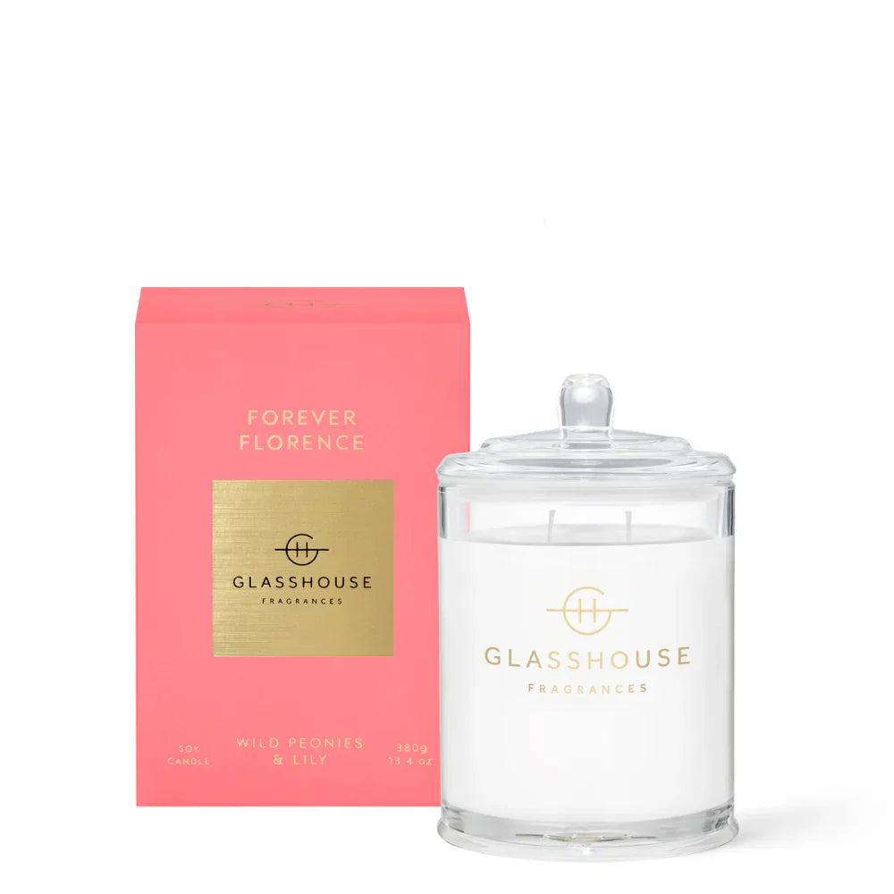 Glasshouse Soy Candle 60g - Forever Florence