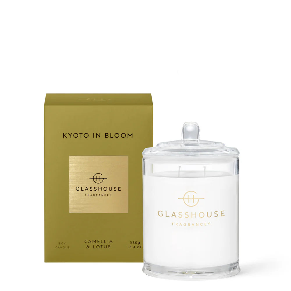 Glasshouse Soy Candle 380g - Kyoto in Bloom