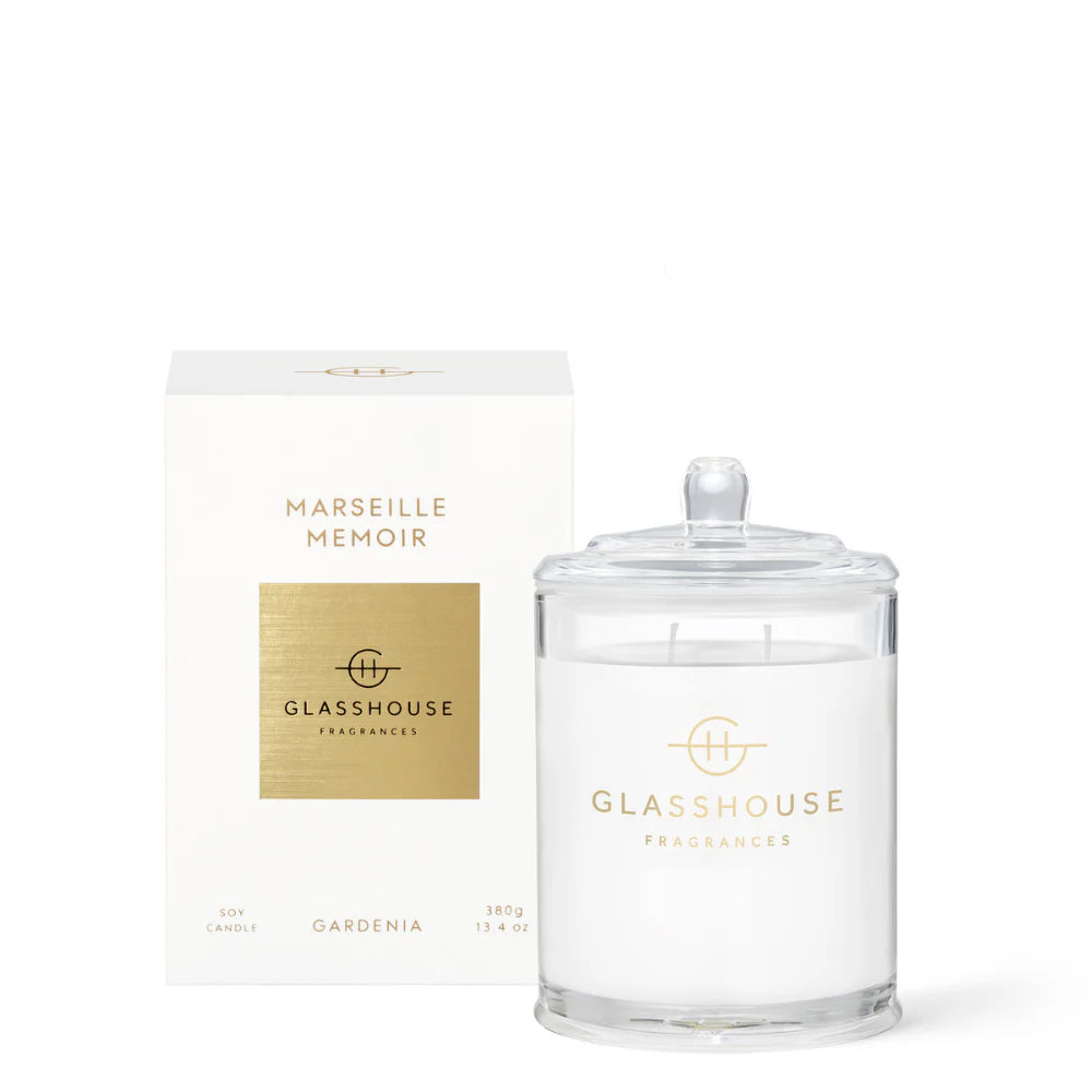 Glasshouse Soy Candle 380g - Marseille Memoir