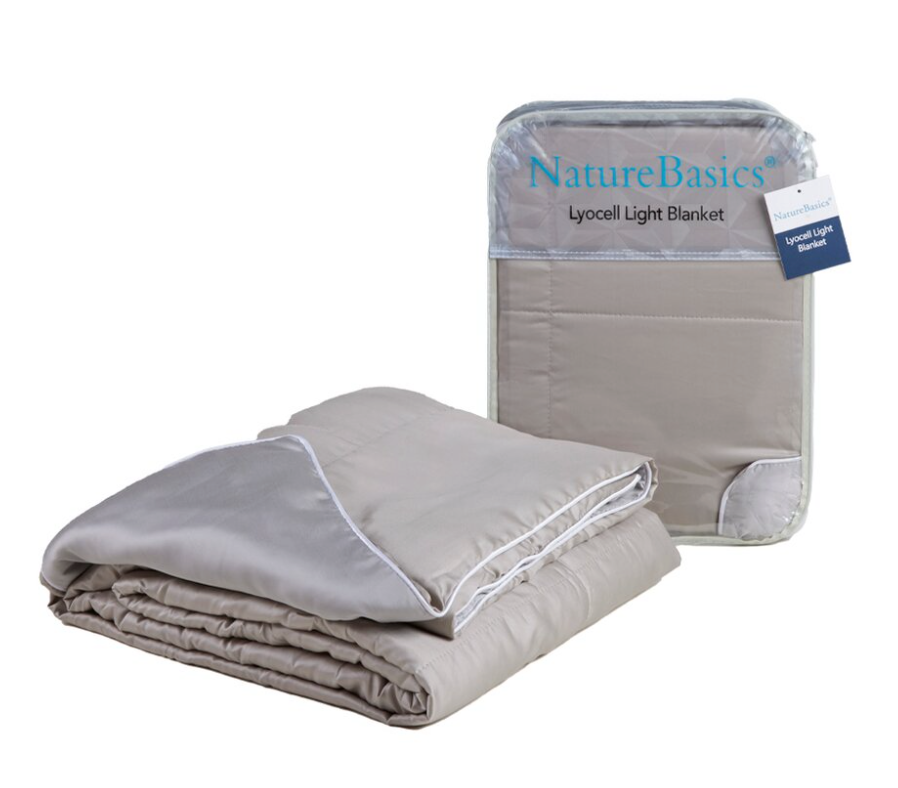 Nature Basics Lyocell Light Blanket -  CHAMPAGNE