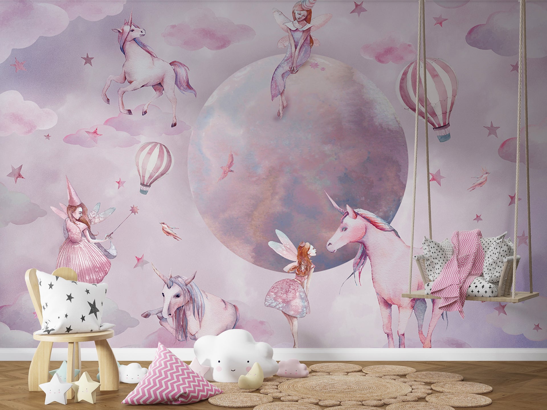Unicorn Realm Wallpaper (per 10 sq ft.)