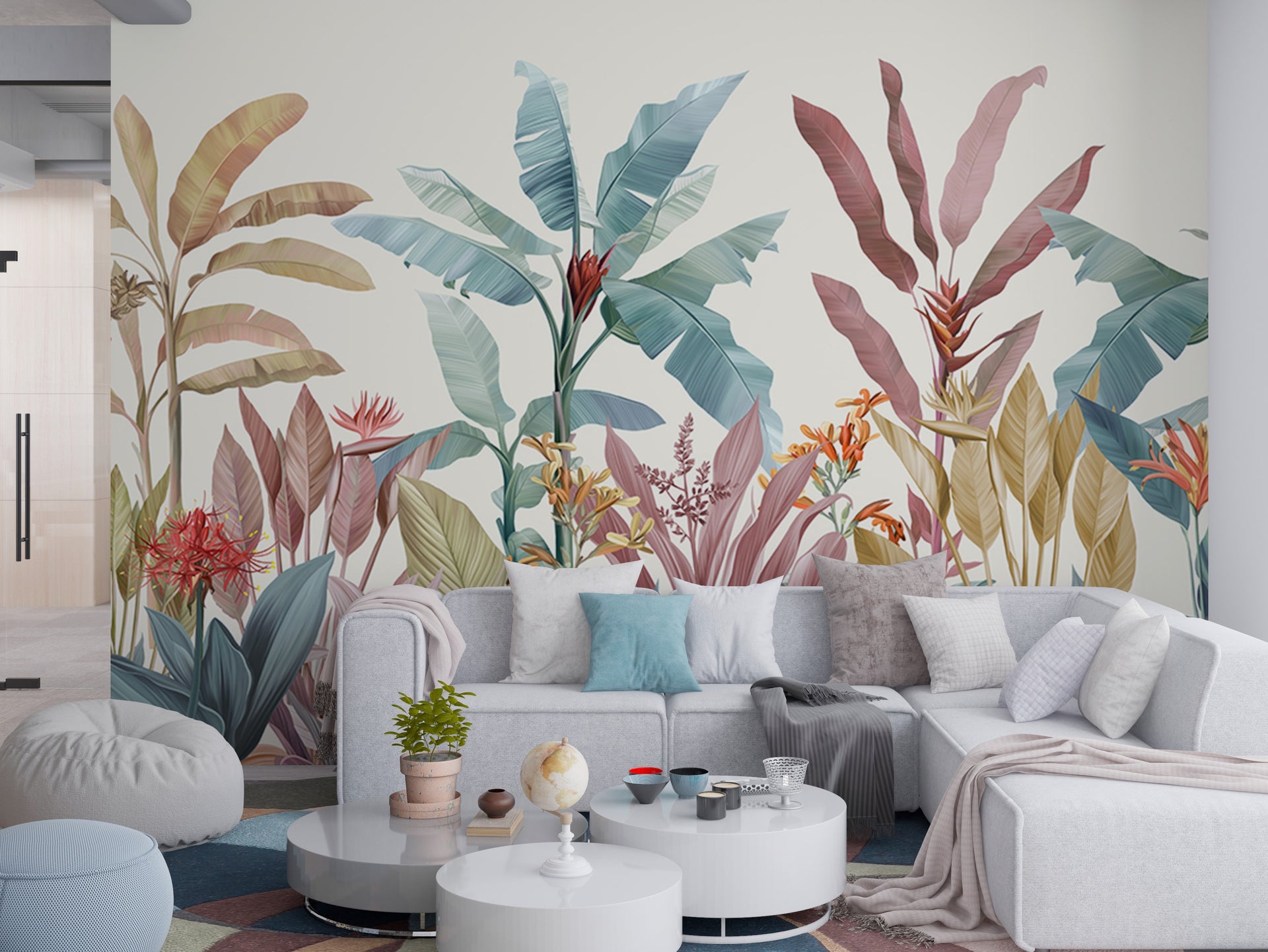 Jungle Bloom Wallpaper (per 10 sq ft.)
