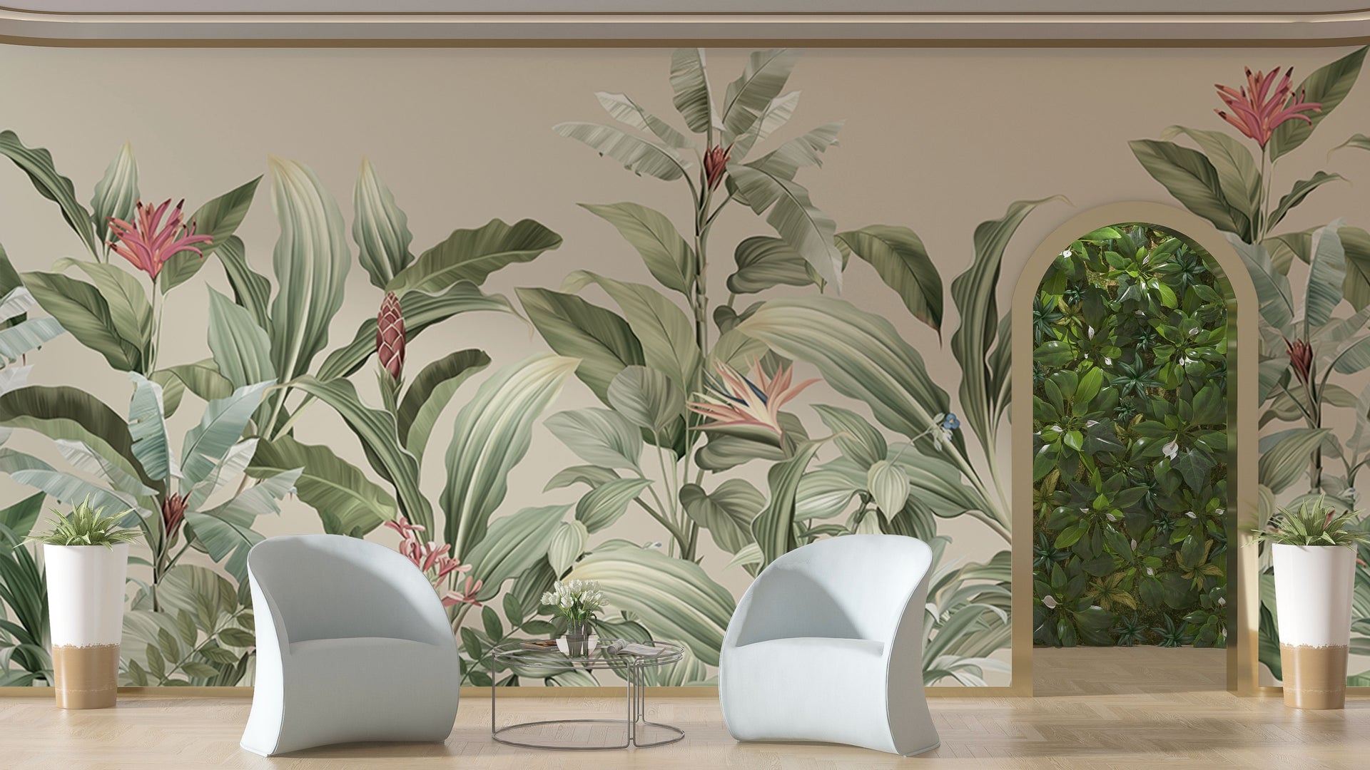 Tropical Whimsy Wallpaper (per 10 sq ft.)