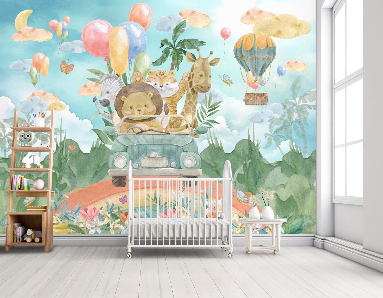 Safari Ride Wallpaper (per 10 sq ft.)