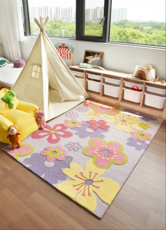 3D Blossom Play Rug