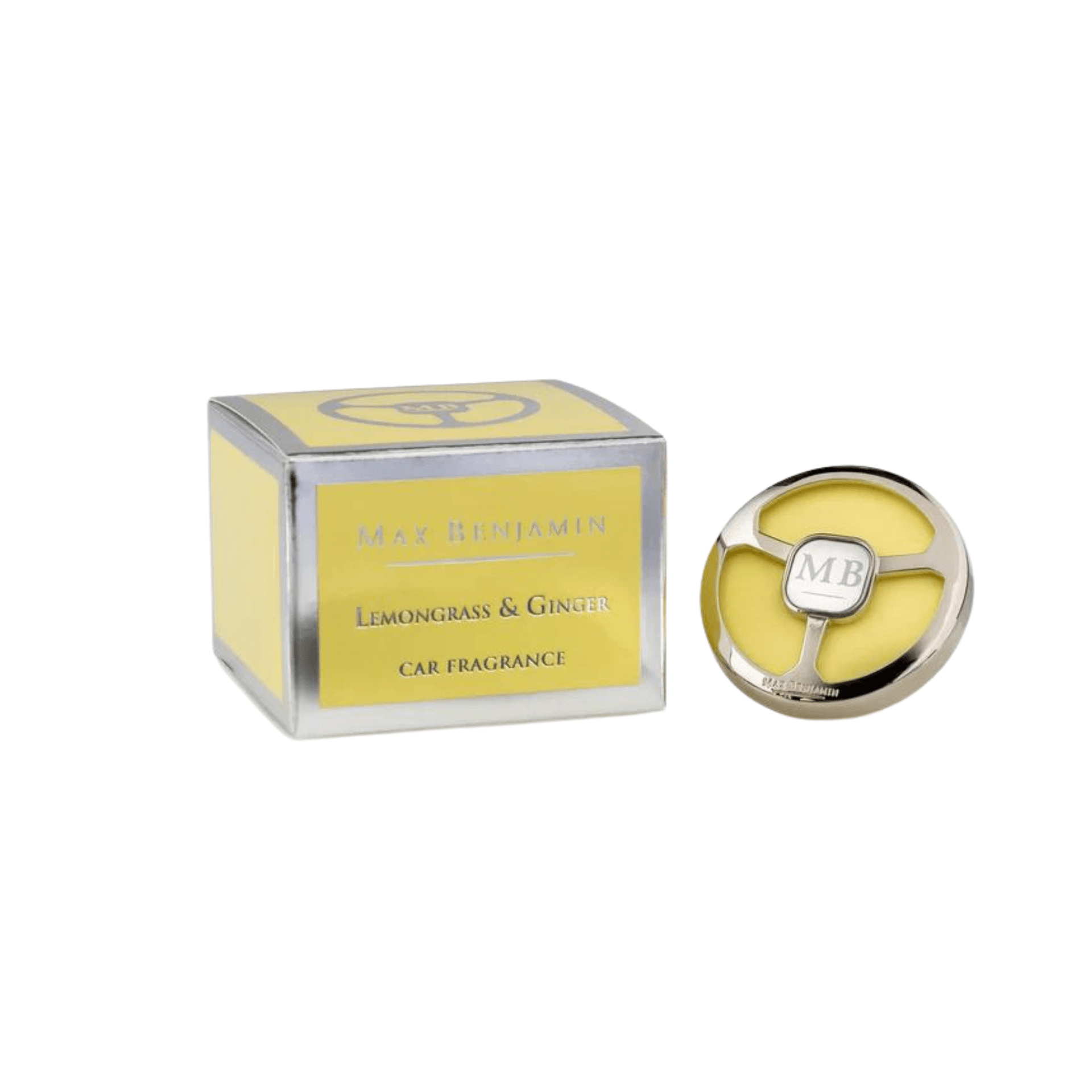 Max Benjamin Car Fragrance (Single) - Lemongrass & Ginger