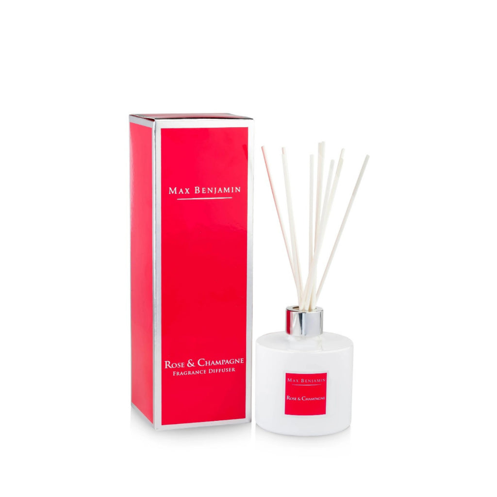 Max Benjamin Classic Diffuser 150ml - Rose & Champagne