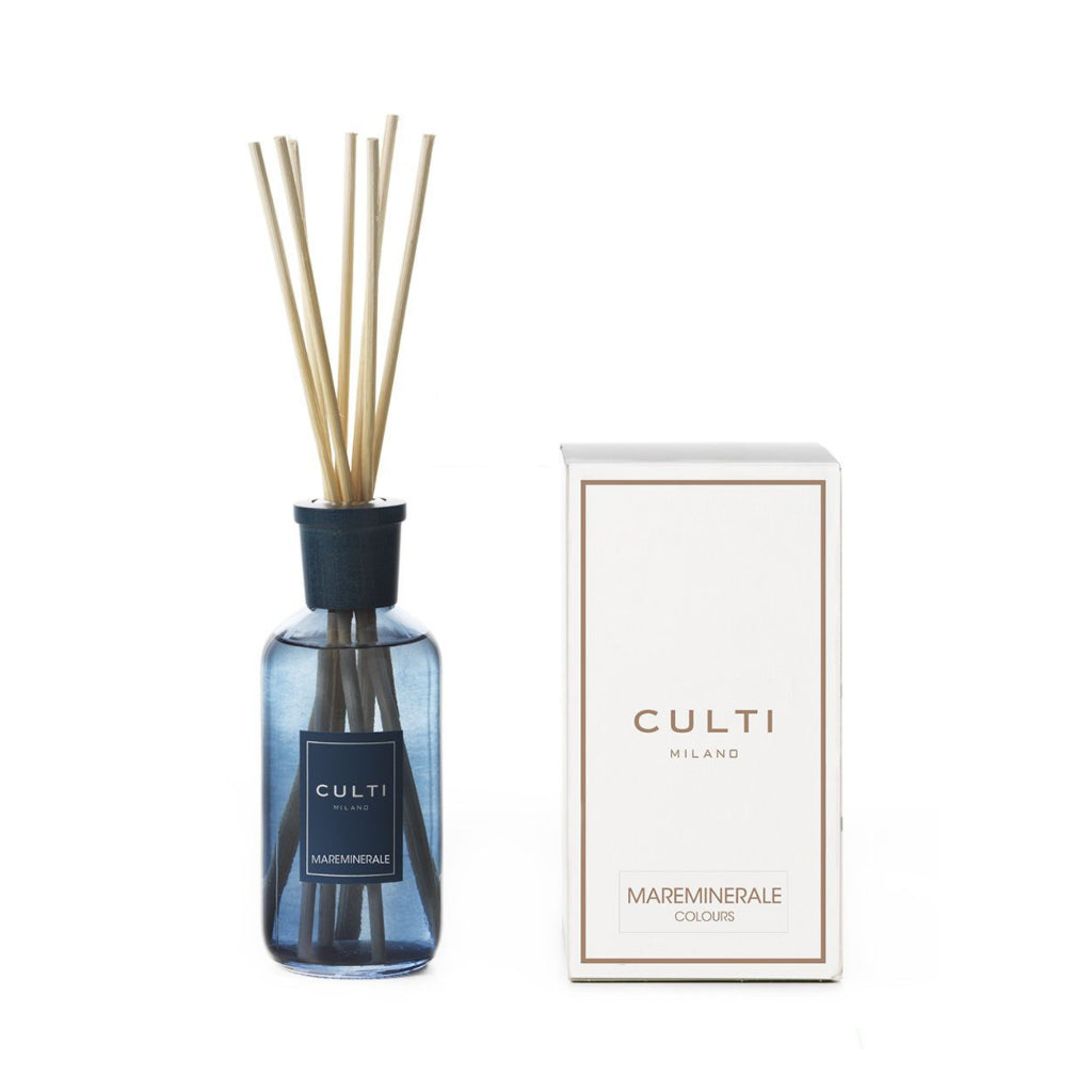 Culti Milano Colours Reed Diffuser - Mareminerale (250ml / 500ml) Aromtic Marine Scent