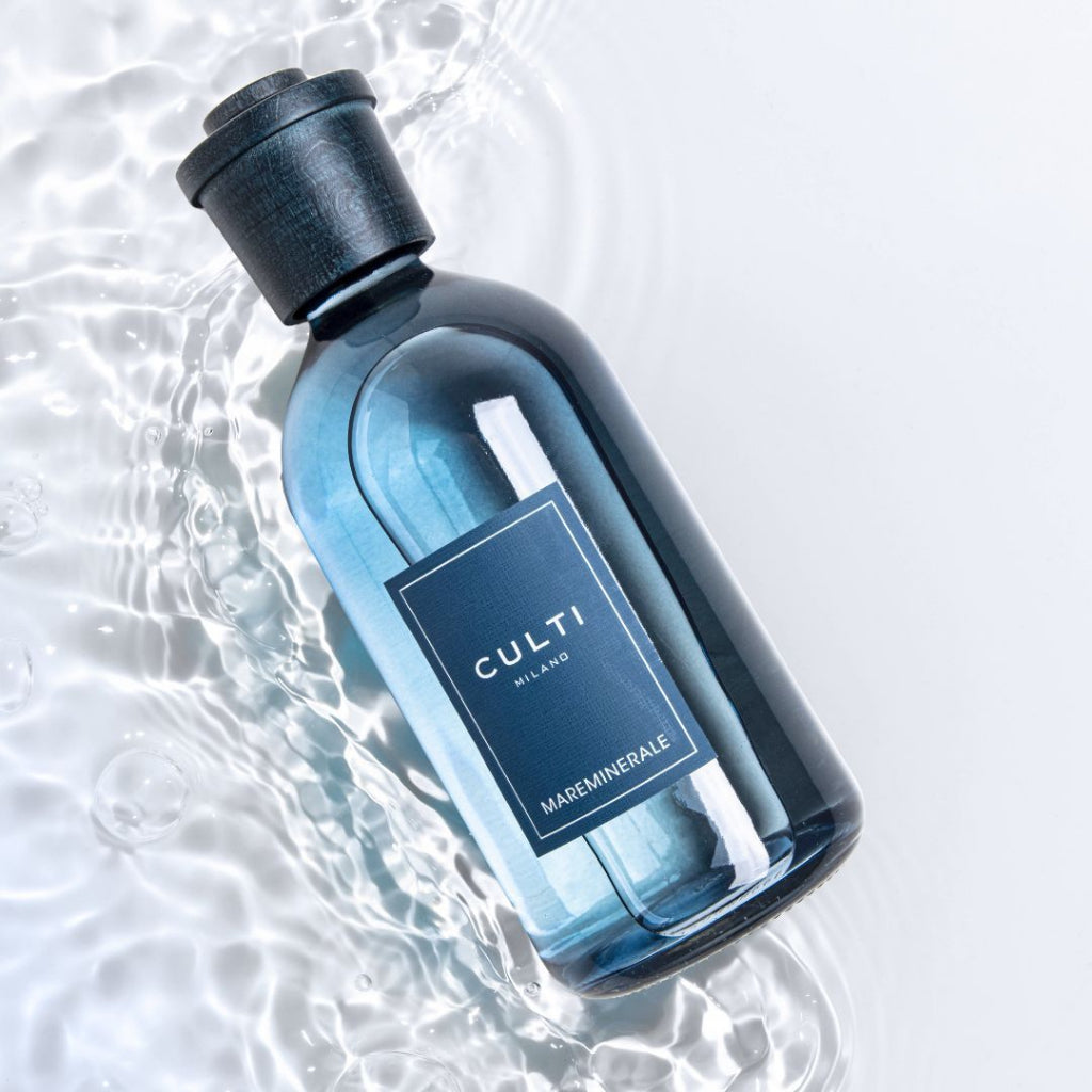 Culti Milano Colours Reed Diffuser - Mareminerale (250ml / 500ml) Aromtic Marine Scent
