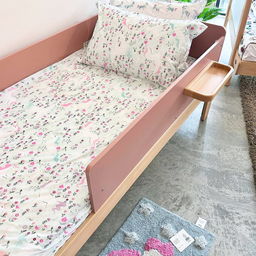 TLC Kids Print - 100% Cotton 930TC - Unicorn Garden (Super Single)