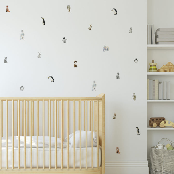 Wall Decals – A Serene Zoo on wall