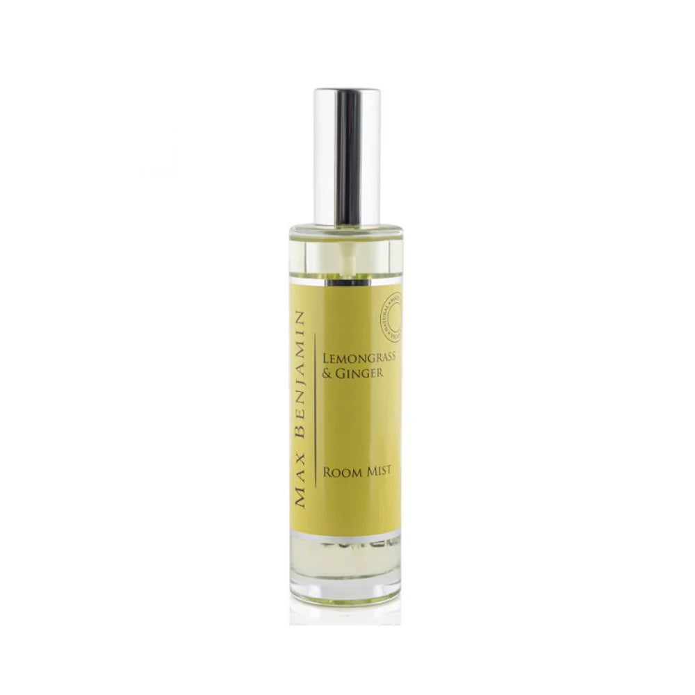 Max Benjamin Natural Room Mist 100ml - Lemongrass & Ginger