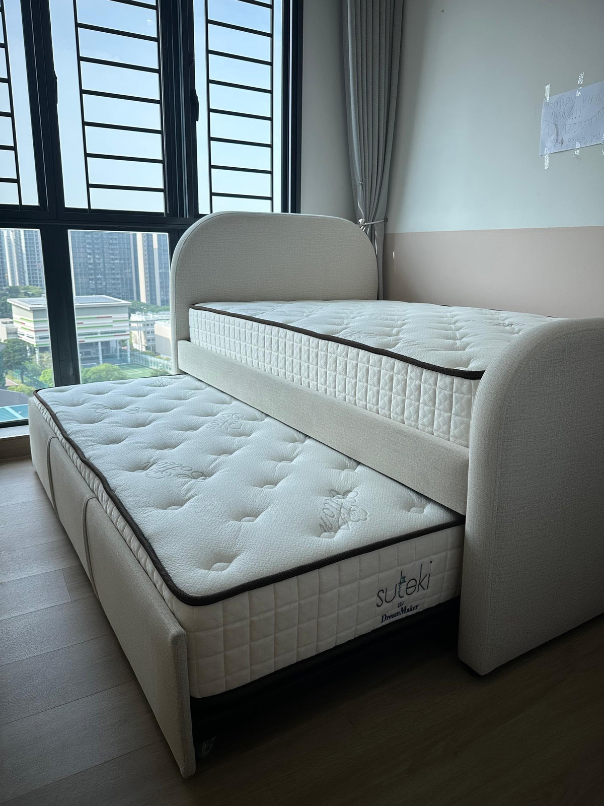Poufy Nook Bed Frame