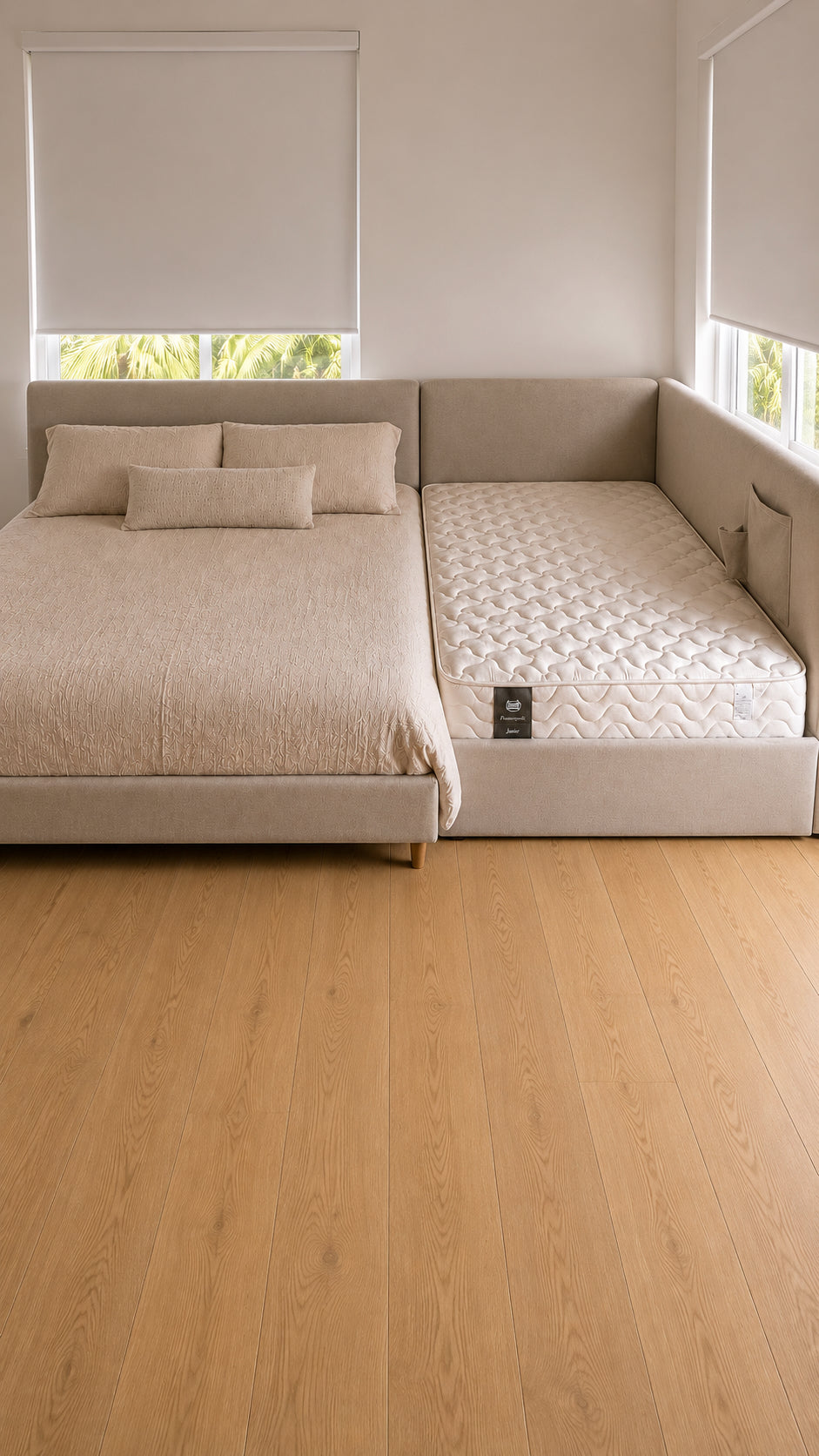 Poufy Cove Bed Frame