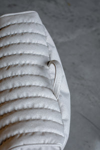 Poufy Beanbag Single Sofa - Pearl