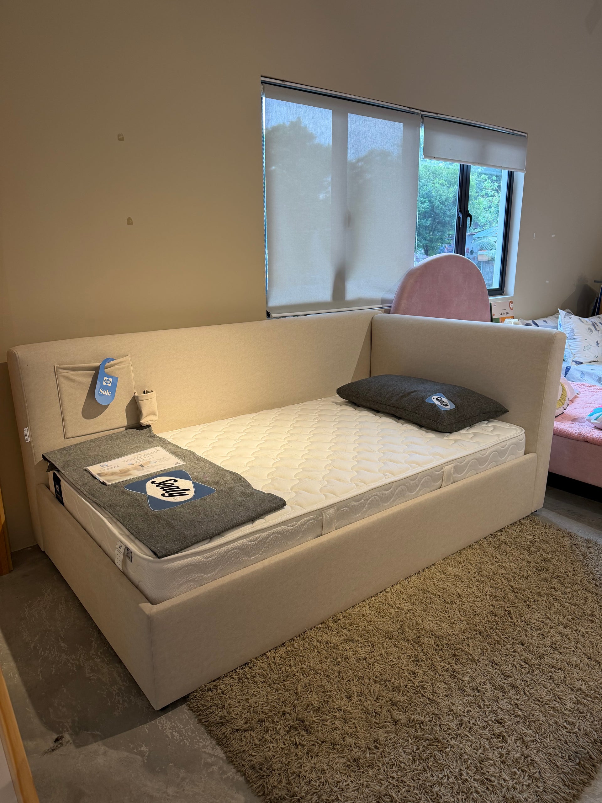 Poufy Cove Bed Frame