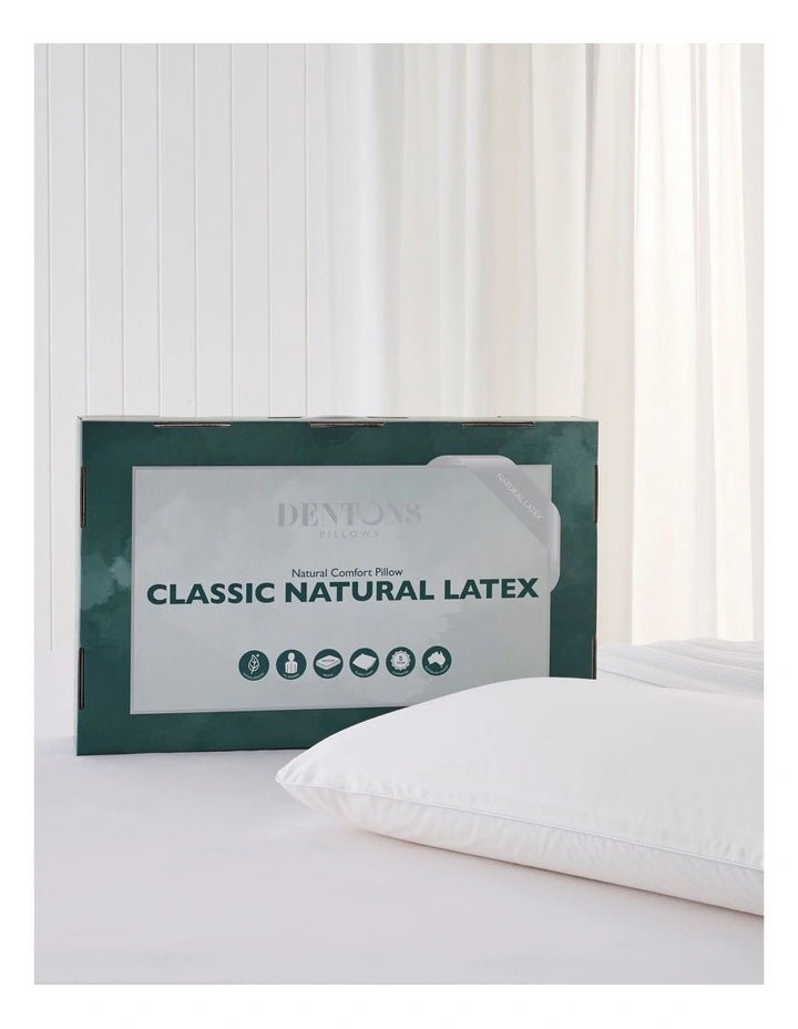 Dentons Classic Natural Latex Pillow