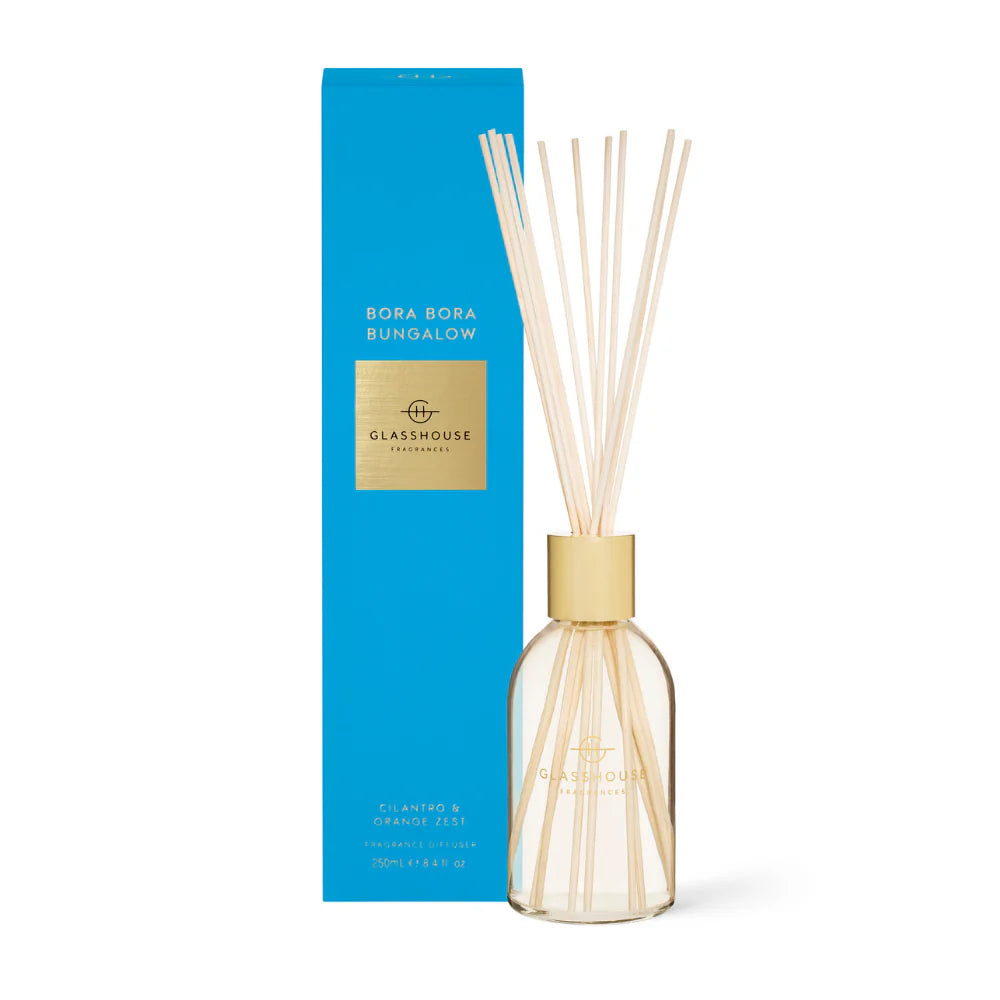 Glasshouse Fragrance Diffuser 250ml - Bora Bora Bungalow (Buy 2 - 22% OFF)