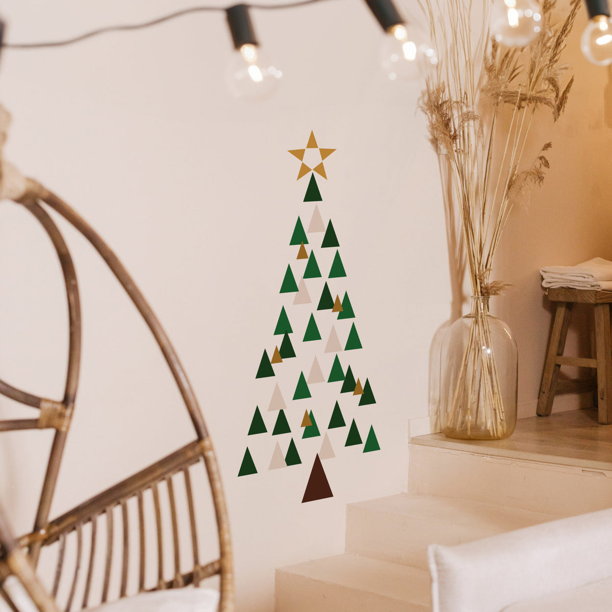 Wall Decals – Build Your Own X'mas Tree I on wall