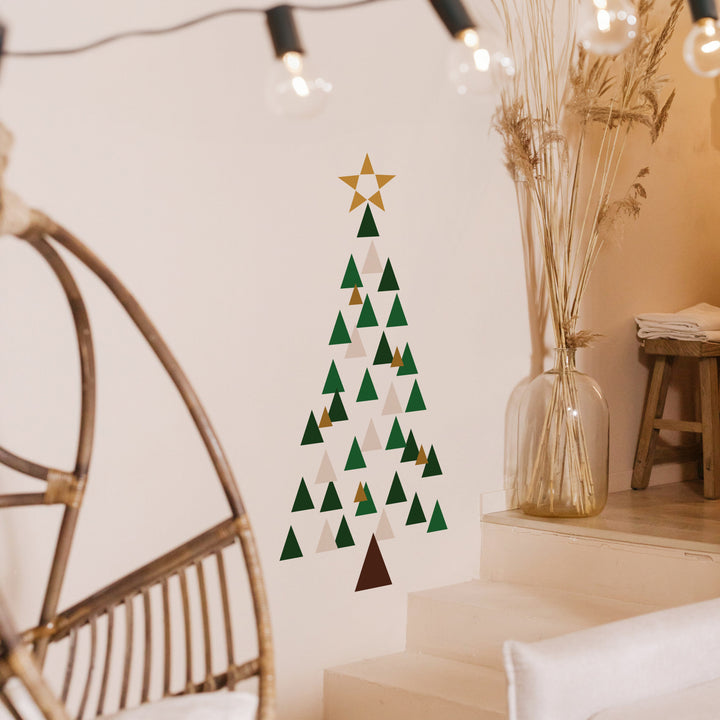 Wall Decals – Build Your Own X'mas Tree I on wall