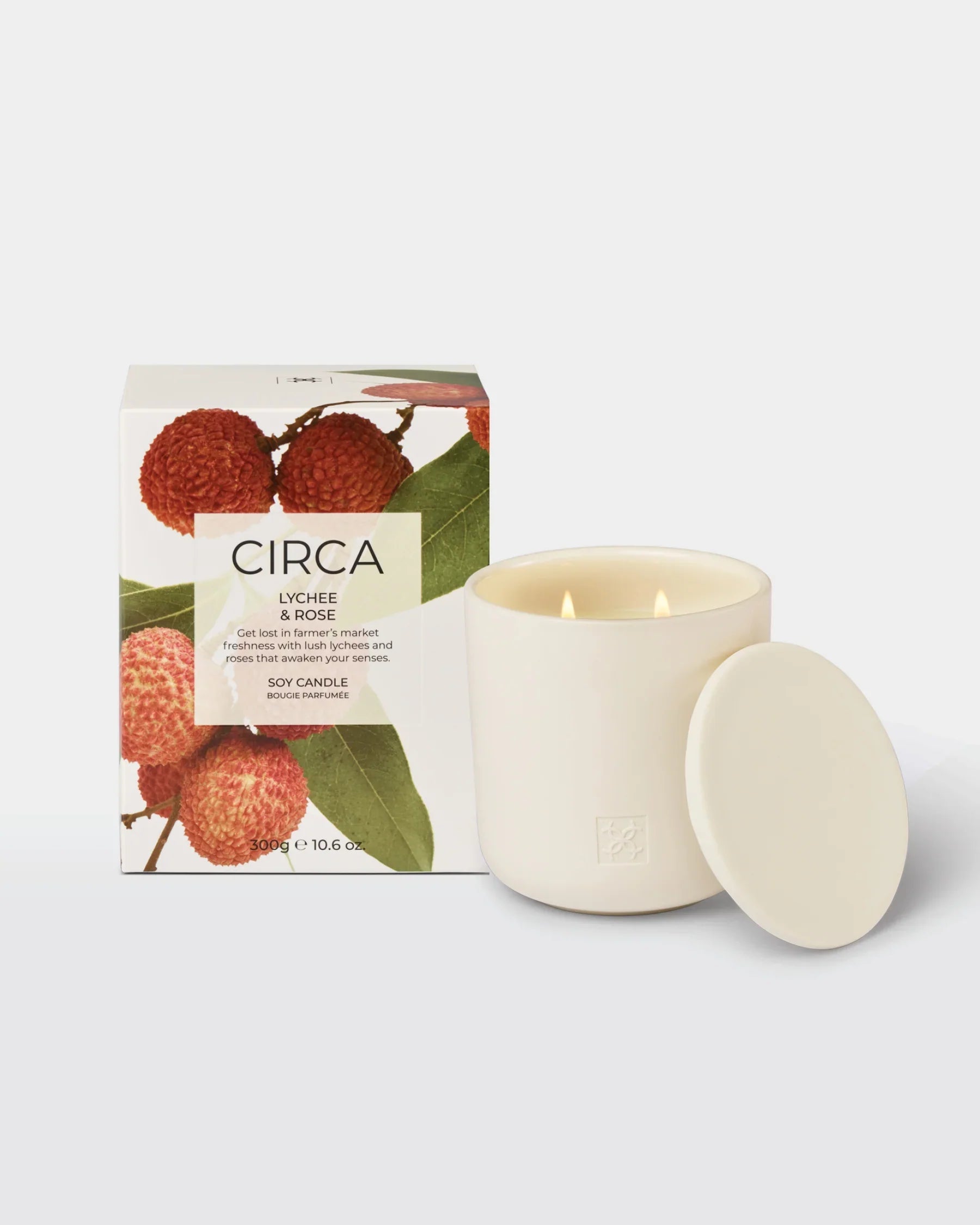 Circa Candle 350g | Rose & Lychee