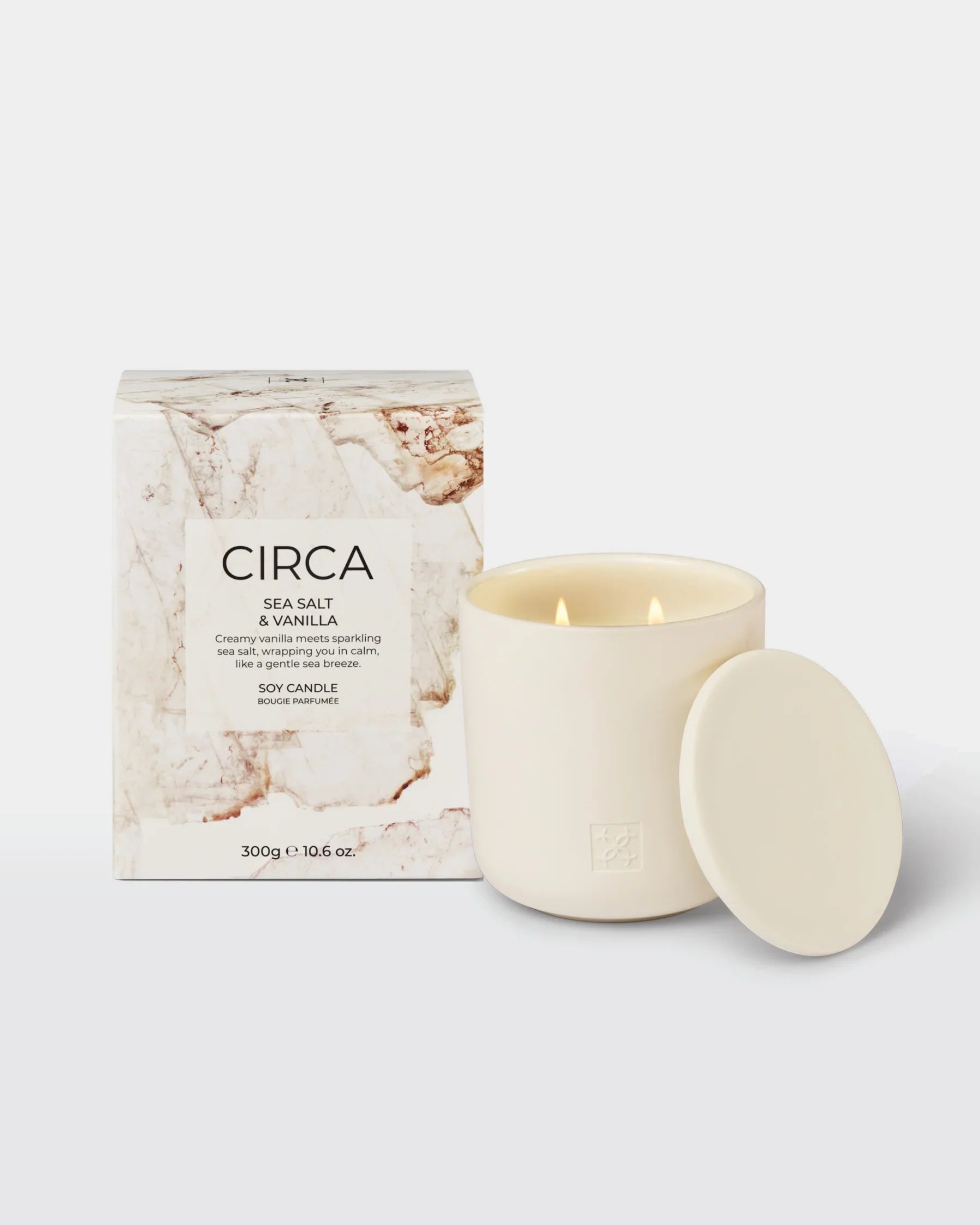 Circa Candle 350g | Sea Salt & Vanilla