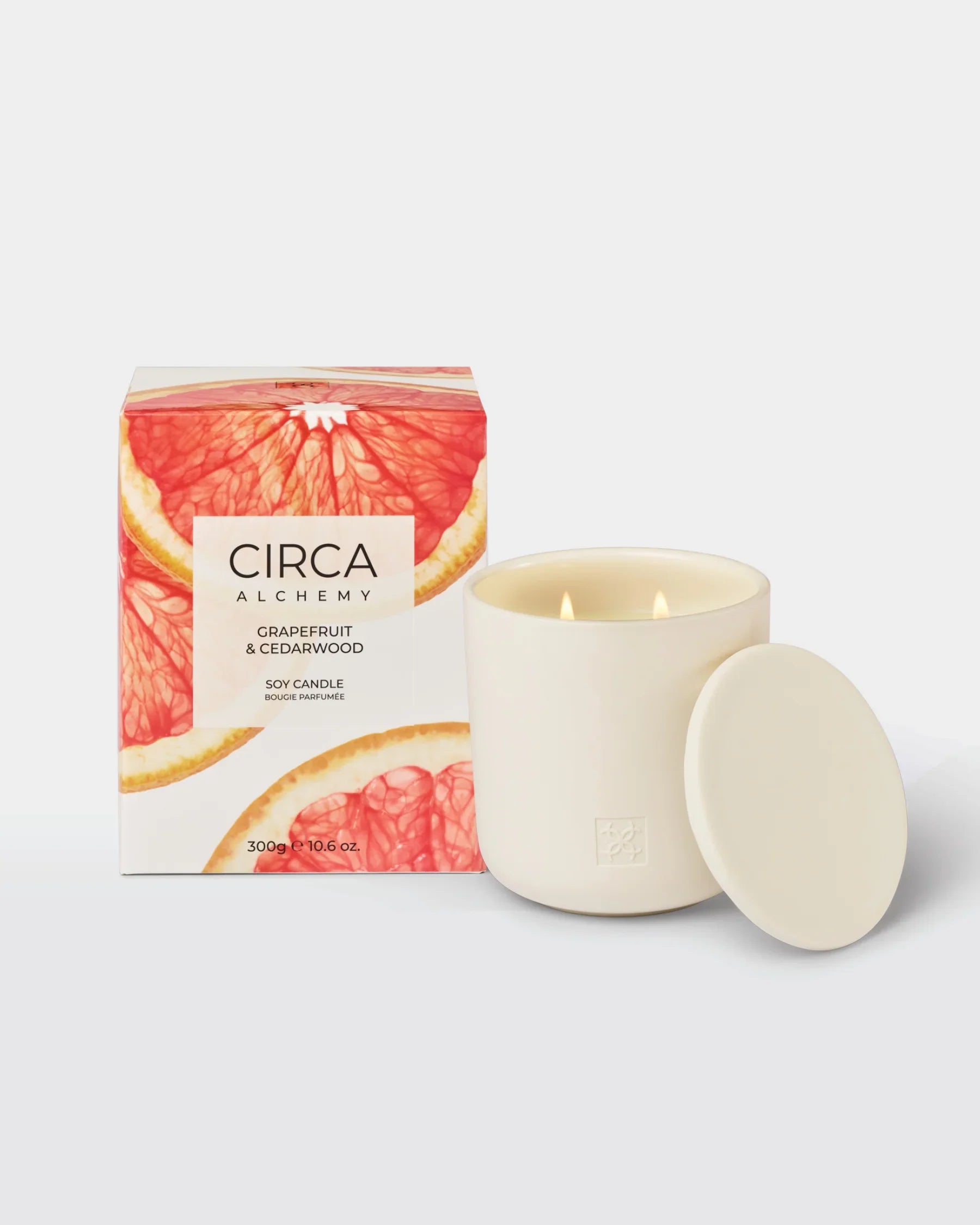 Circa Candle 350g  - Bathroom Alchemy | Grapefruit & Cedarwood