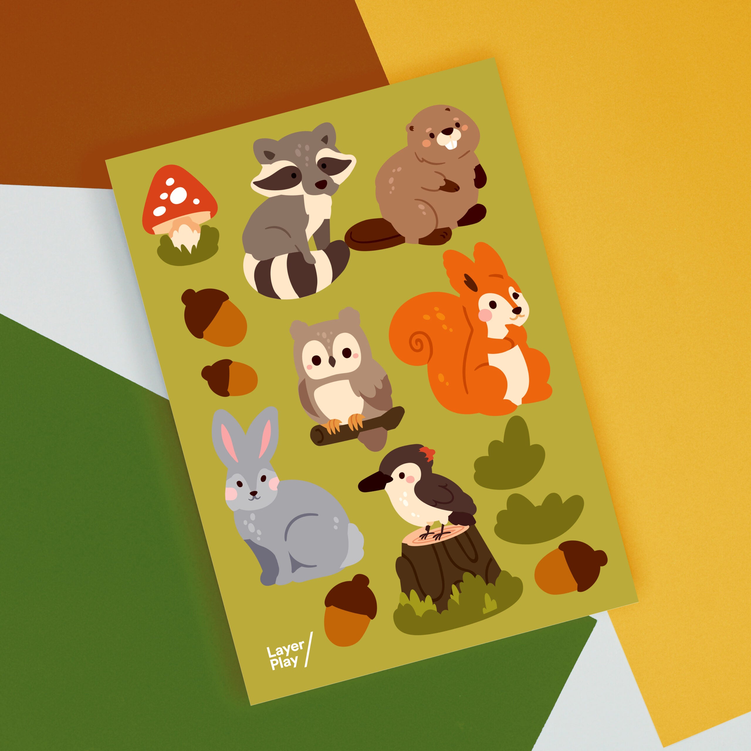 Forest Animals sheet 1