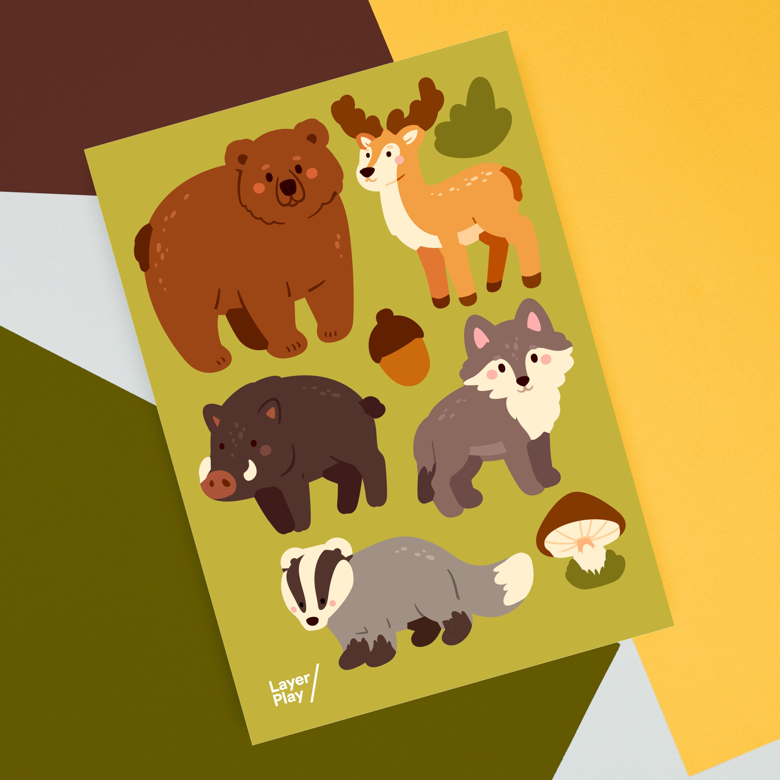 Forest Animals sheet 2