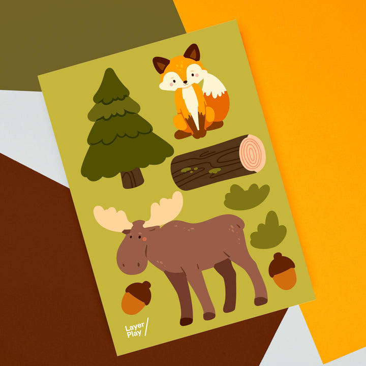 Forest Animals sheet 3