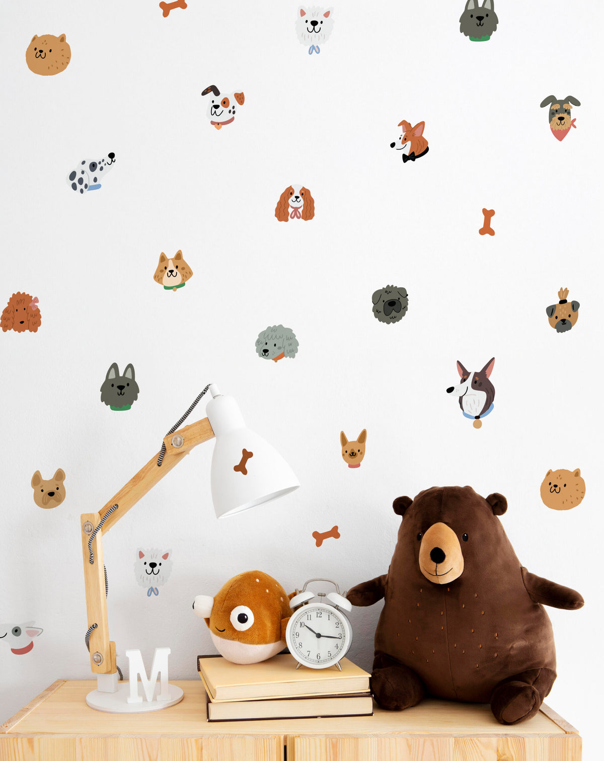 Wall Decals – Furry Friends on wall