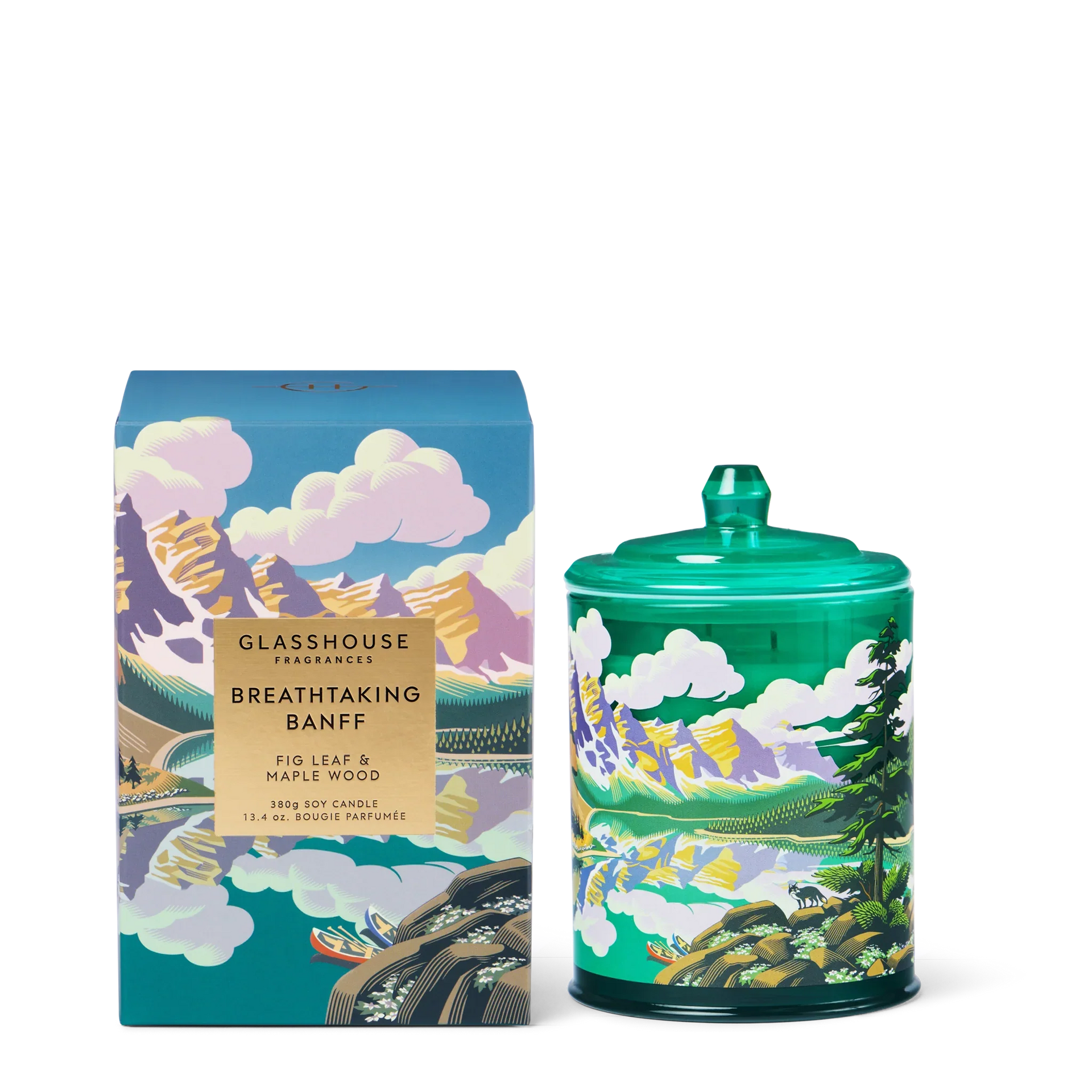 Glasshouse Soy Candle 380g | Breathtaking Banff 2025 (Limited Edition)