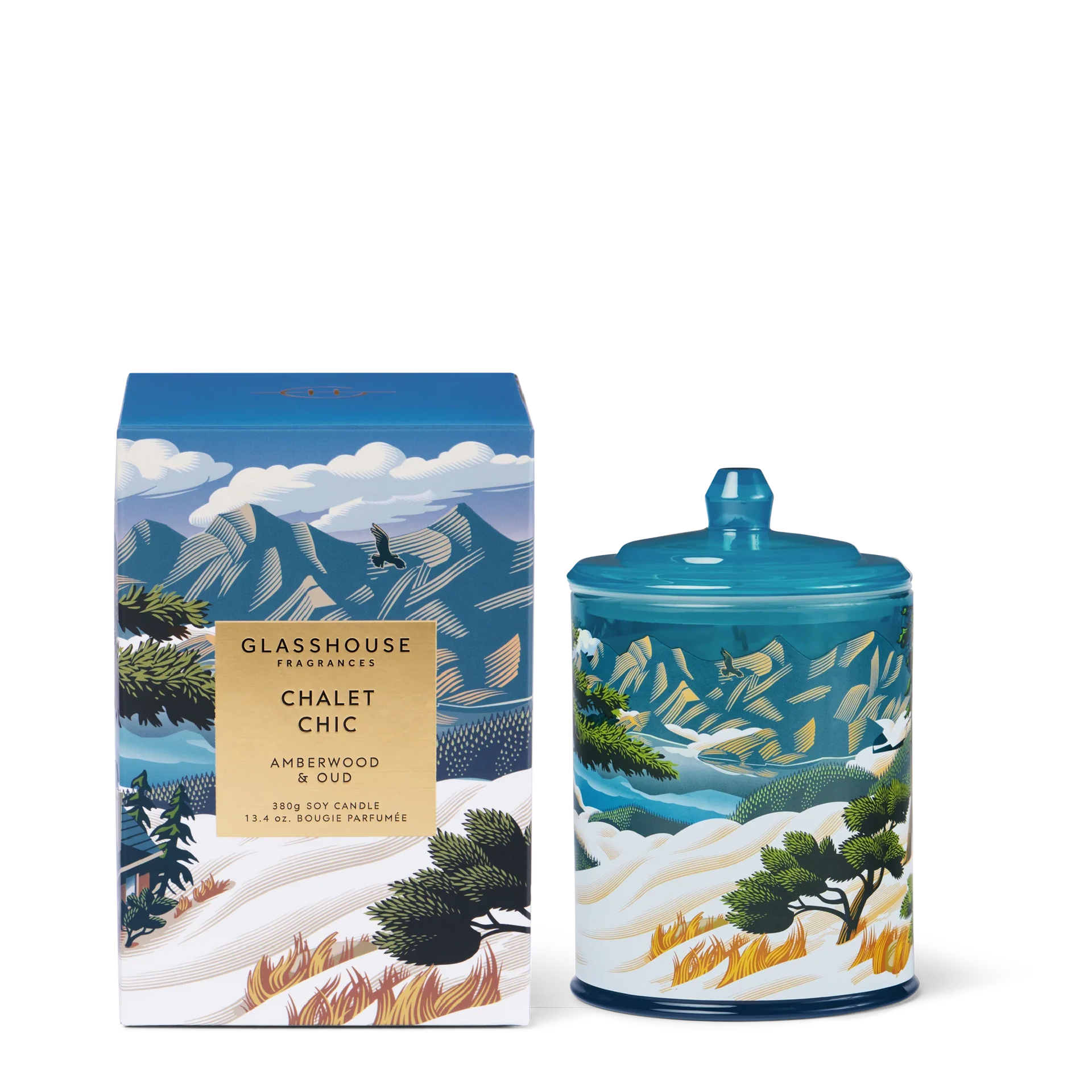 Glasshouse Soy Candle 380g | Chalet Chic 2025 (Limited Edition)