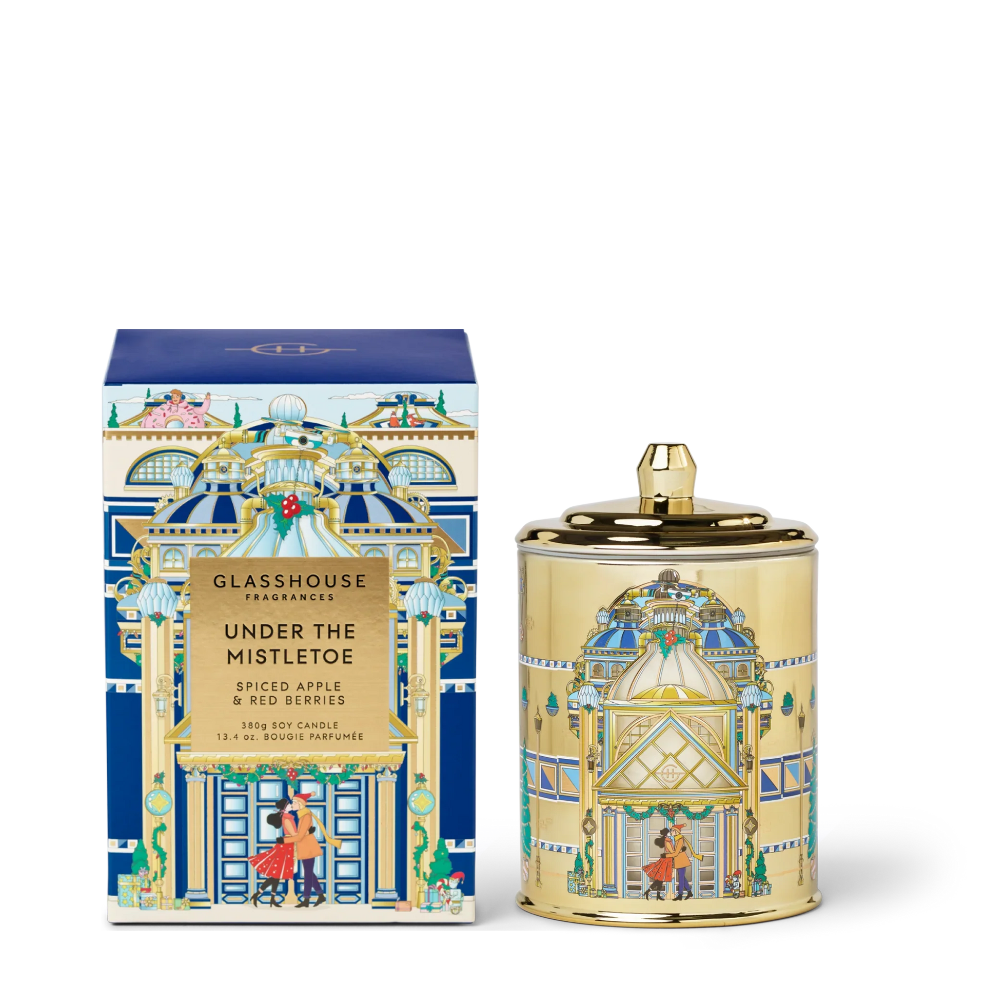 Glasshouse Candle 380g | Under The Mistletoe 2025 (Limited Edition)