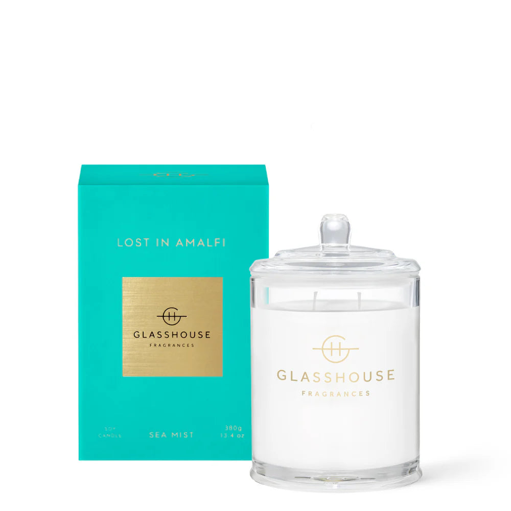 Glasshouse Soy Candle 380g - Lost in Amalfi