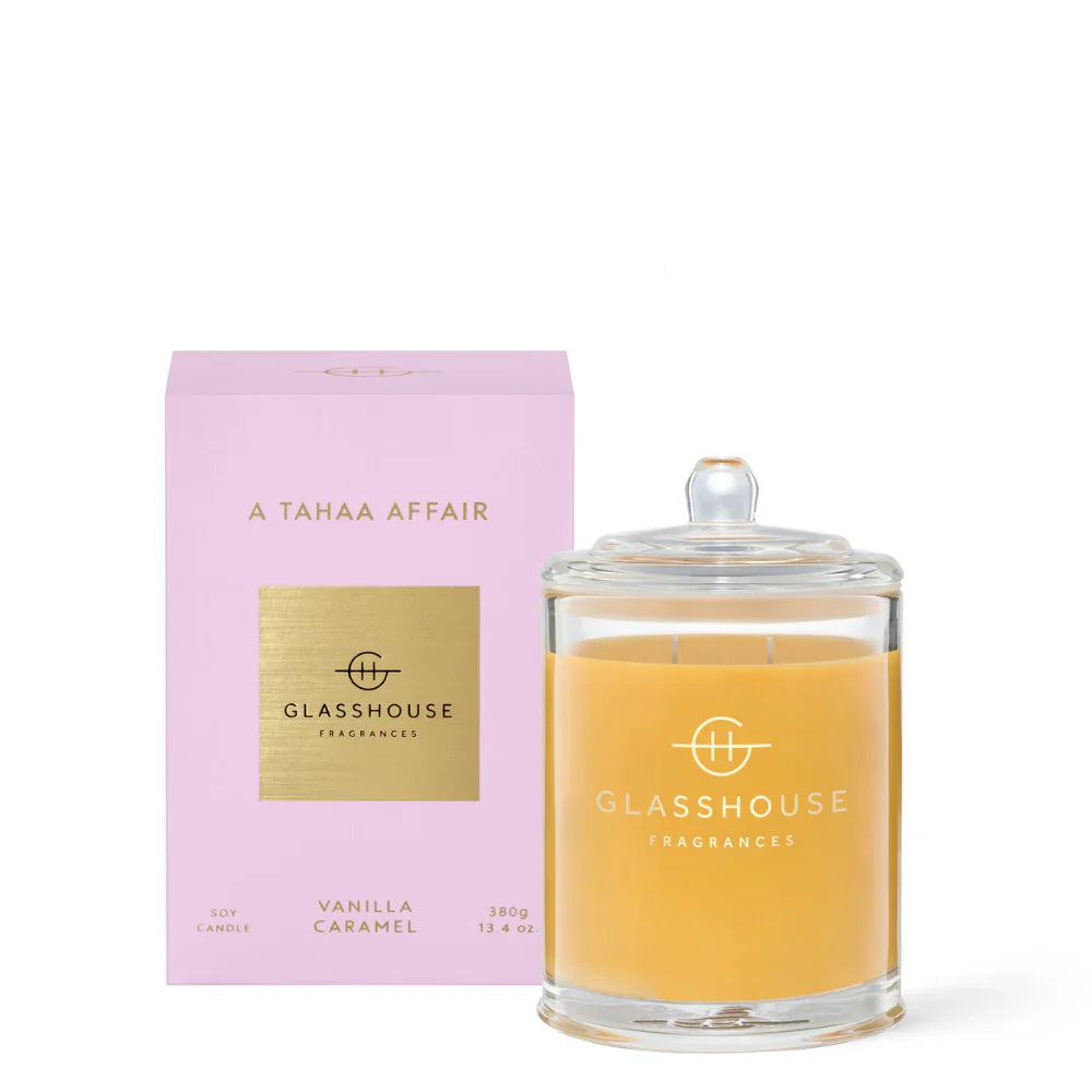 Glasshouse Soy Candle 60g - A Tahaa Affair