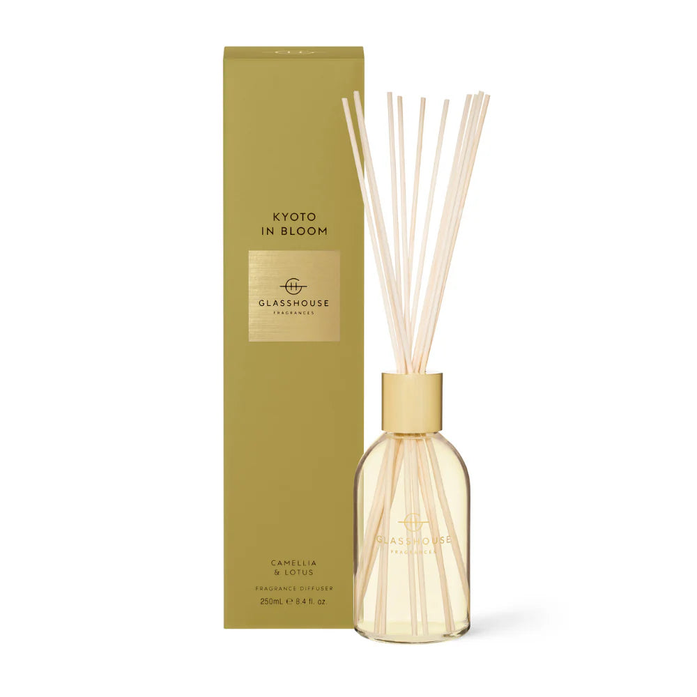 Glasshouse Fragrance Diffuser 250ml - Kyoto in Bloom (Buy 2 - 22% OFF)