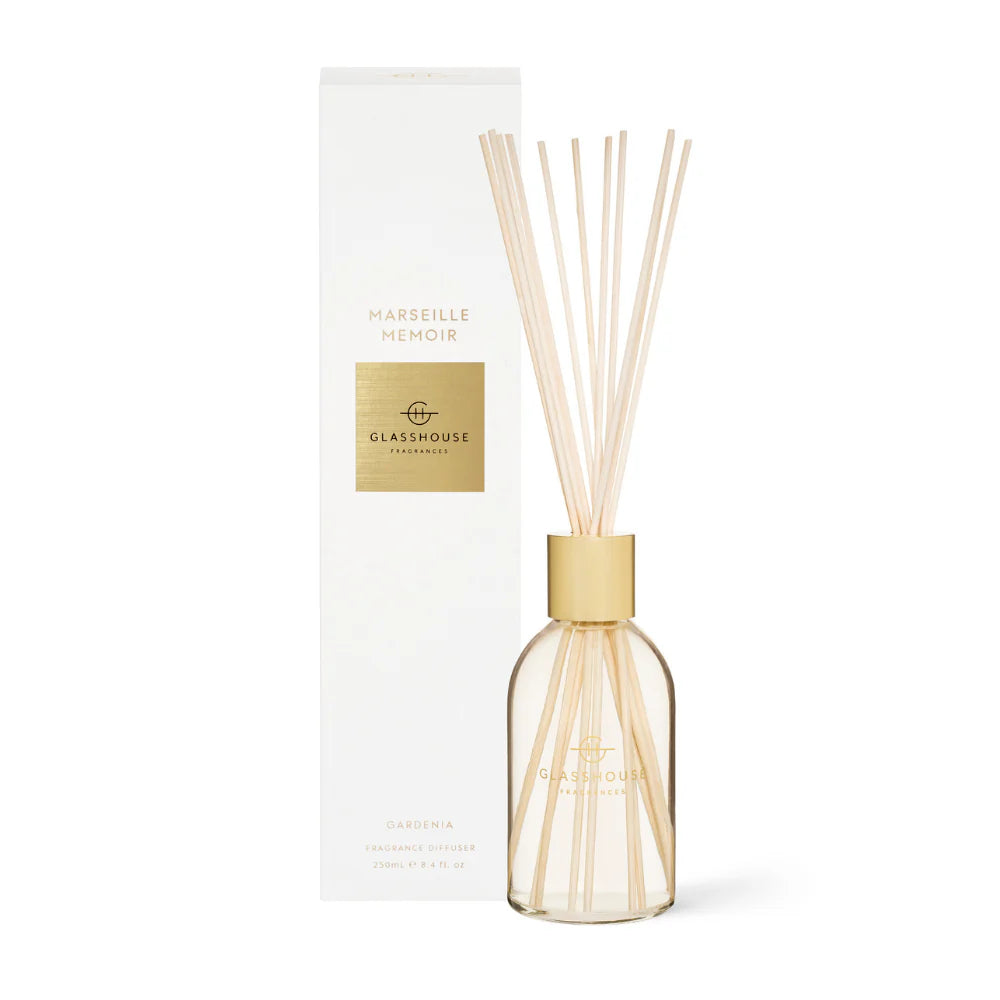 Glasshouse Fragrance Diffuser 250ml - Marseille Memoir (Buy 2 - 22% OFF)