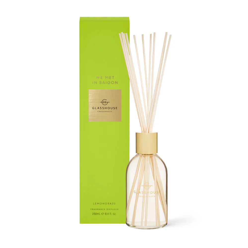 Glasshouse Fragrance Diffuser 250ml - We Met in Saigon (Buy 2 - 22% OFF)