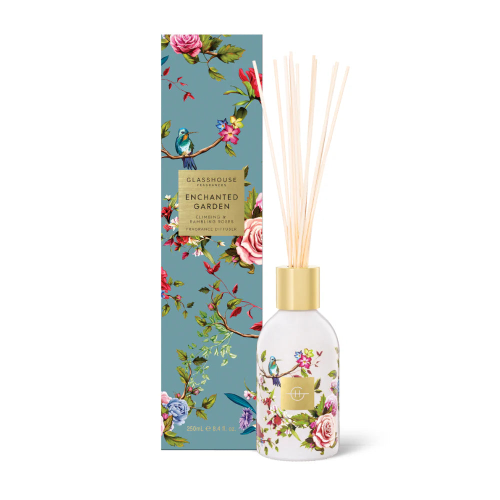 Glasshouse Fragrance Diffuser 250ml - Enchanted Garden (Limited Edition)