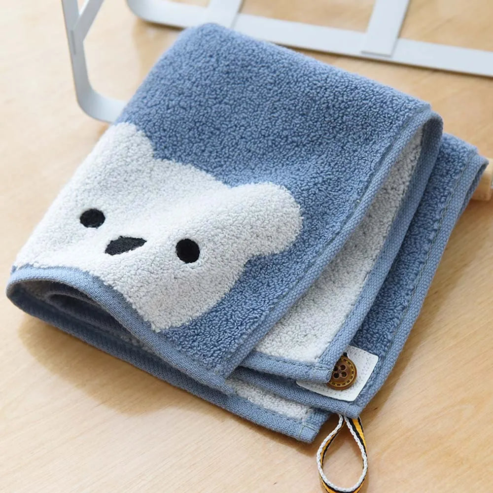 Children Teddy Face Towels