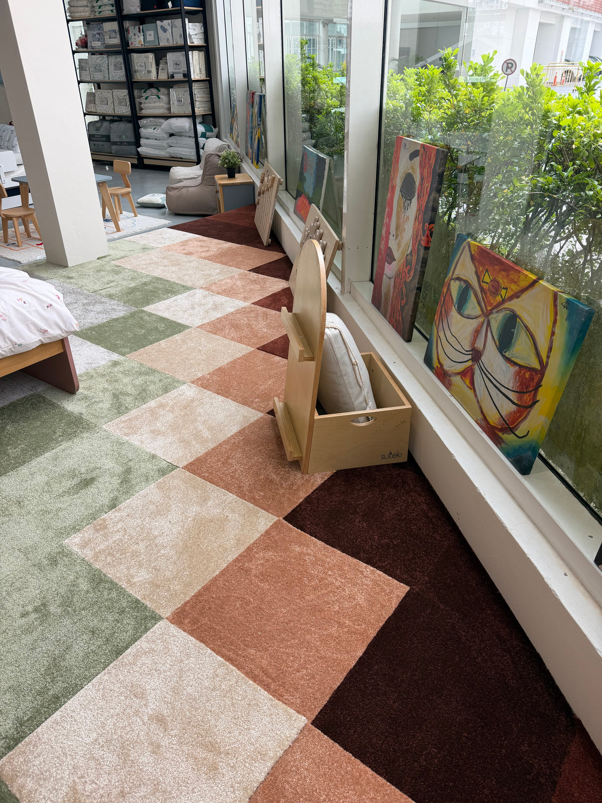 PureScape Modular Carpet Tiles – Waterproof & Anti-Slip | 40 × 40 cm